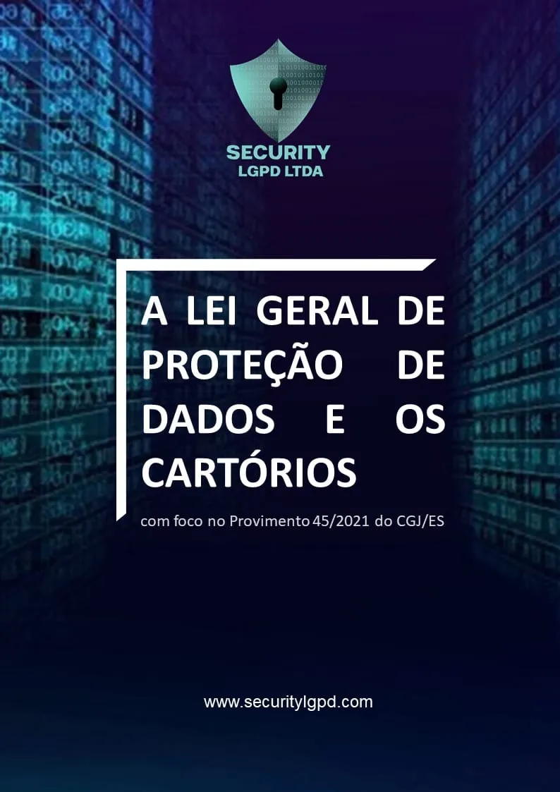 Capa de A Lei Geral de Proteção de Dados e os Cartórios